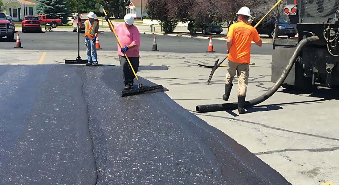 Asphalt Overlay Sealcoat Contractor Los Angeles